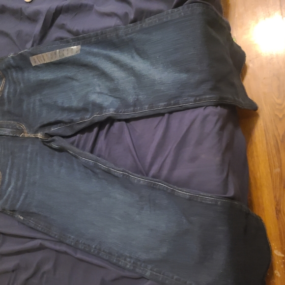 32x36 American EAGLE AIRFLEX+ Dark Blue Denim Jeans BRAND NEW - Picture 1 of 5